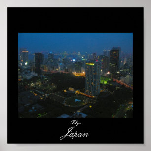 Poster de Tokyo, Japon