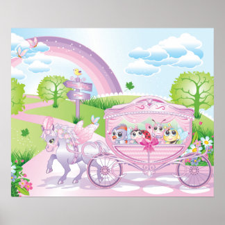 Poster de transport pour la chambre pour enfants