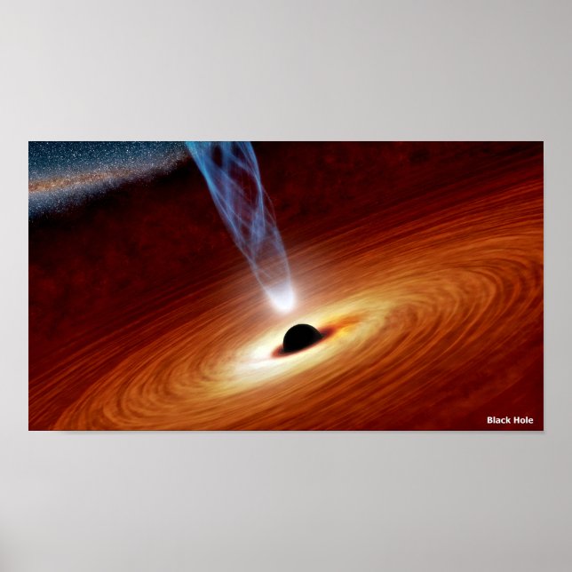 Poster de trou noir (Devant)