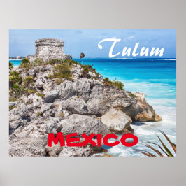 Poster de Tulum Maya Mexico