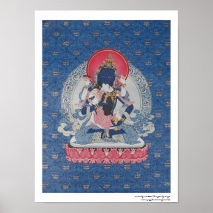 Poster de Vajrasattva et Consort