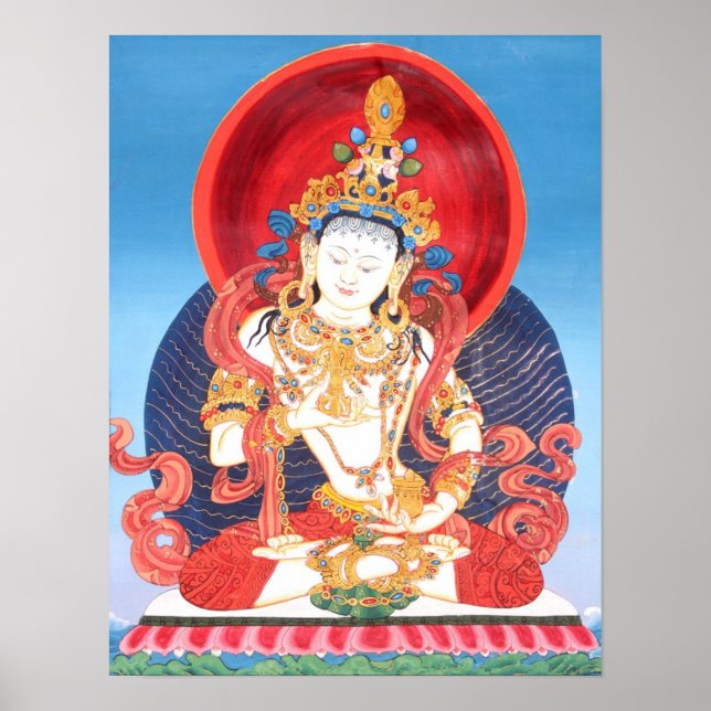 Poster de Vajrasattva - Stylisé (Devant)