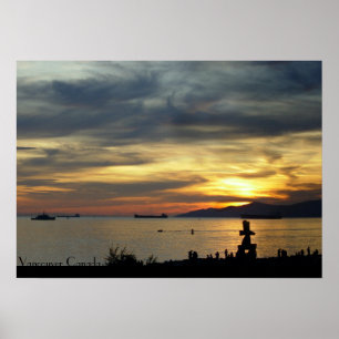 Poster de Vancouver English Bay Vancouver Imprimer
