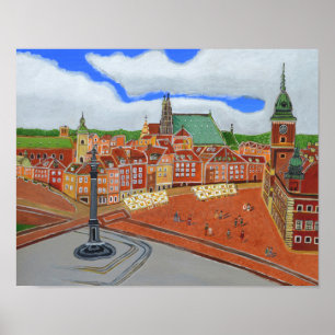 Poster de Varsovie, Pologne