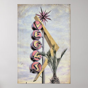 Poster de Vegas vintage