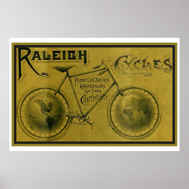 Poster de vélos (Devant)