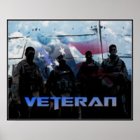 Poster de vétéran américain