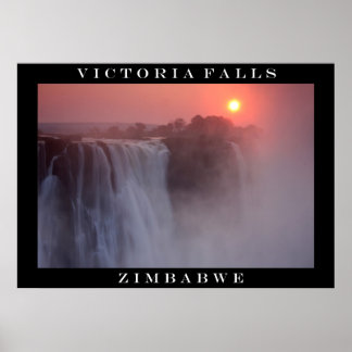 Poster de Victoria Falls Sunrise