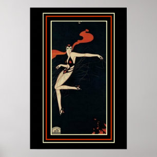 Poster de Villemot Art Déco à thème 13 x 19
