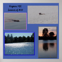 Poster de Virginie, MN Lake