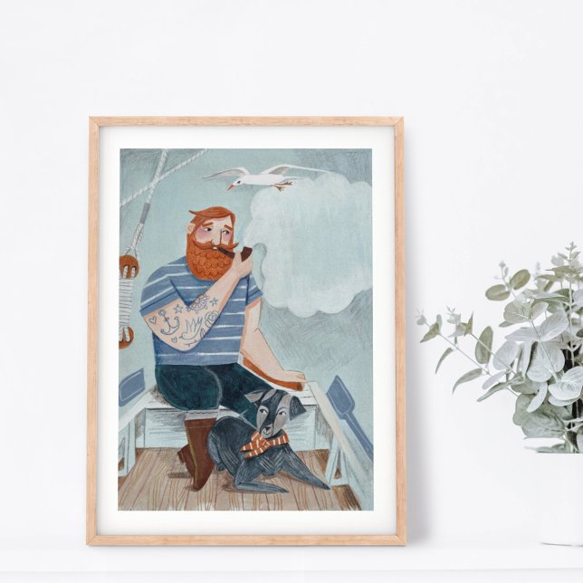 poster de voile de superhéros de fête des pères (Créateur téléchargé)