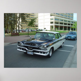 Poster de voiture Dodge vintage