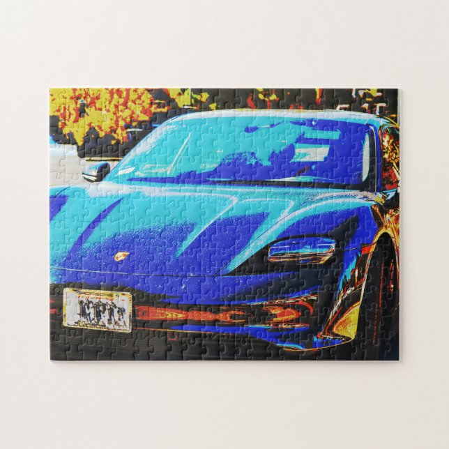 Poster de voiture sport Puzzle d'art (Horizontal)