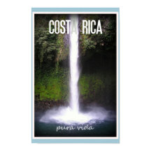 Poster de voyage Costa Rica