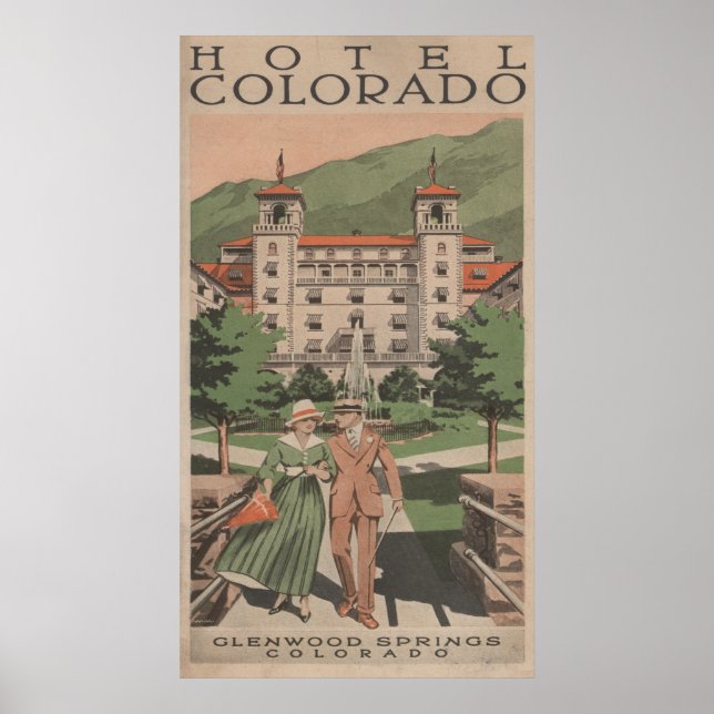 Poster de voyage de Hotel Colorado (Devant)