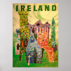 POSTER DE VOYAGE IRLANDE