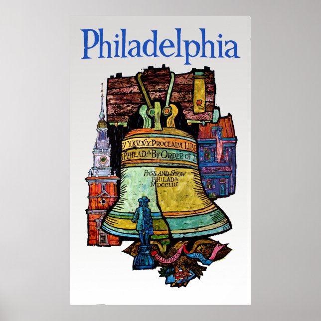 Poster de voyage Philadelphie (Devant)