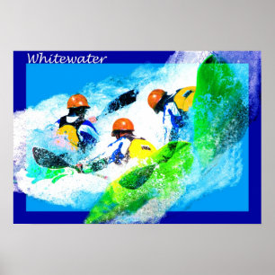 Poster de Whitewater Kayak