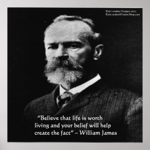 Poster de Wm James "Value Of Life" par Rick London