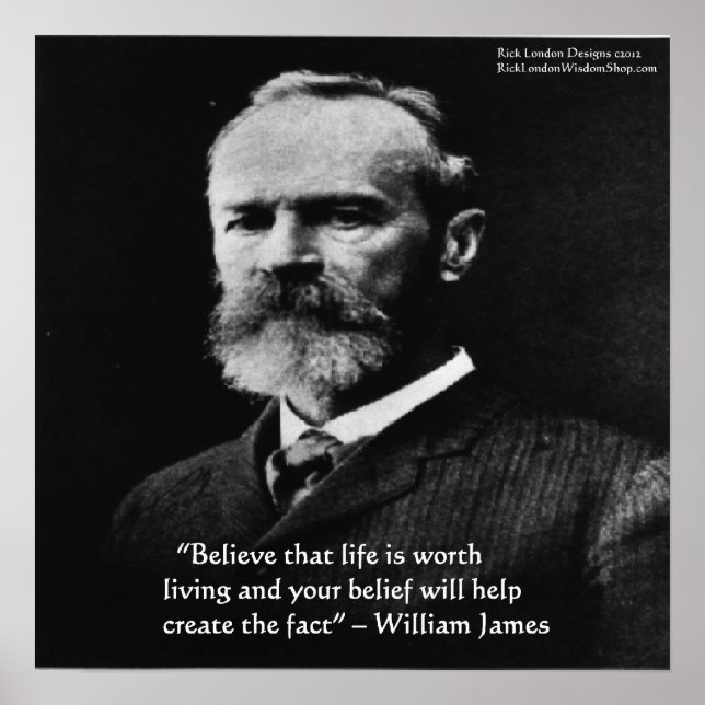 Poster de Wm James "Value Of Life" par Rick London (Devant)