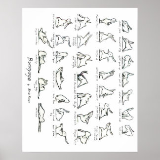 Poster de Yoga Bunny