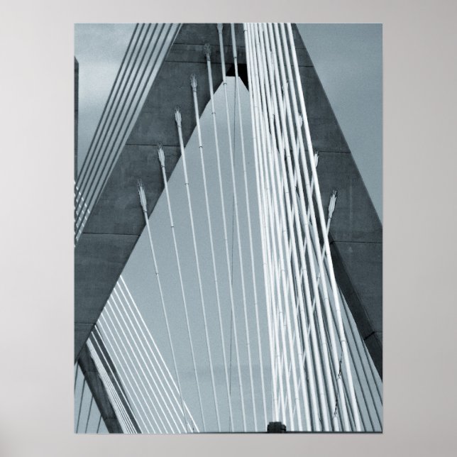 Poster de Zakim Bridge Boston (Devant)