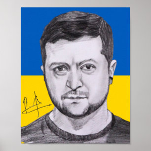 Poster de Zelensky Autograph