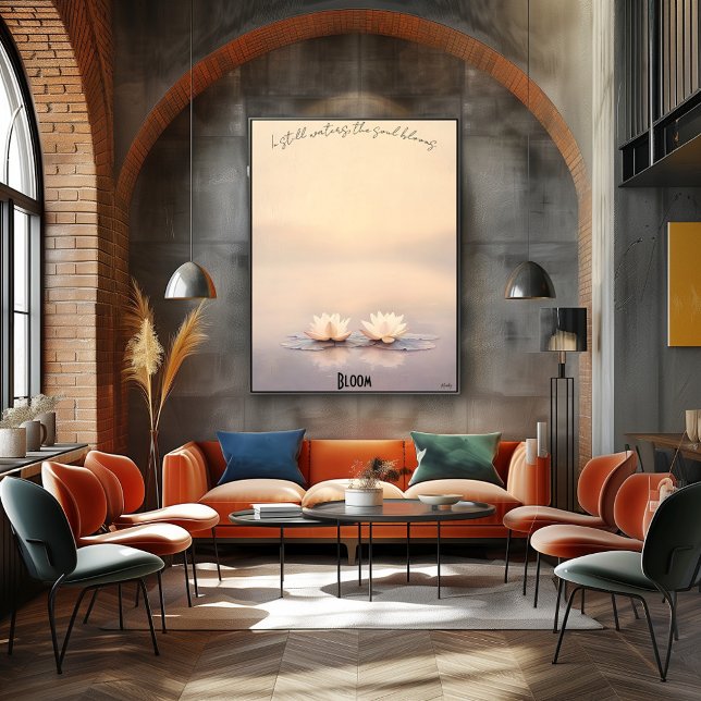 Poster de Zen Lotus sur Dusk (Créateur téléchargé)