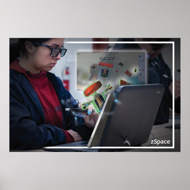 Poster de zSpace - Franklin's Lab (Devant)