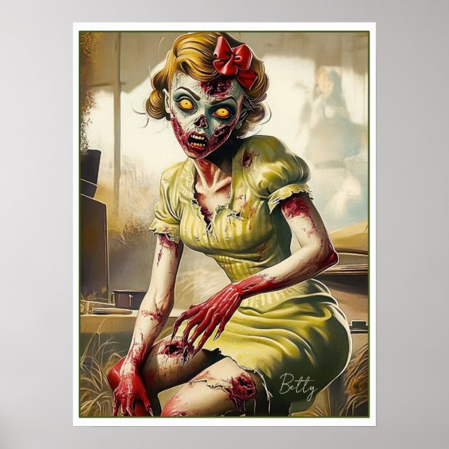 Poster Dead, Dreamy, and Dangerously Darling: Betty (Devant)