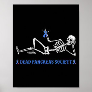 Poster Dead Pancreas Société Sensibilisation au diabète
