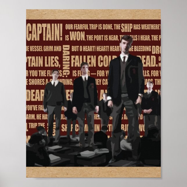 Poster Dead Poets Society (Devant)