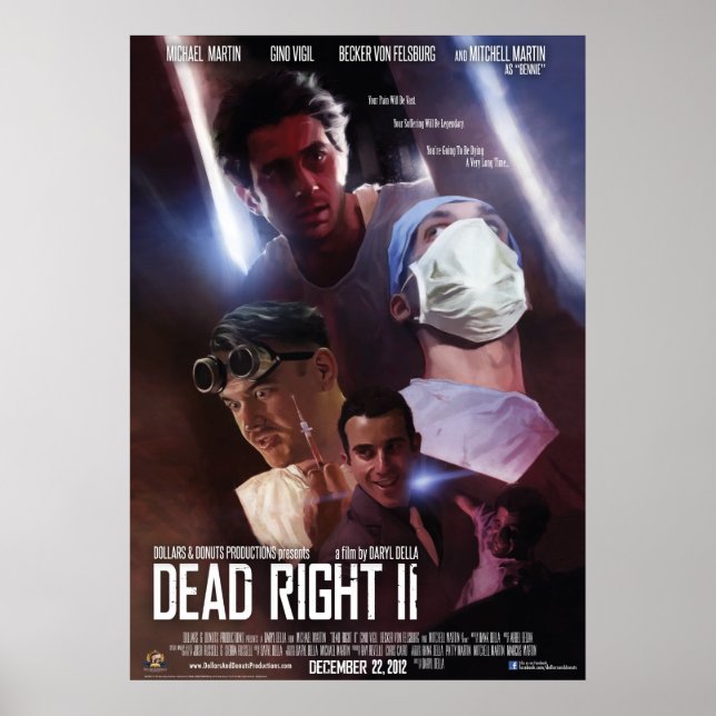 Poster "Dead Right II" (Vorne)