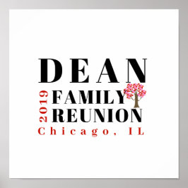 Poster Dean Family Reunion 2019