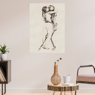 Poster Death & The Woman : L'élégance hantante de Munch