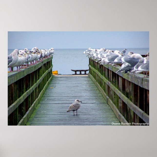 Poster Debout dans la foule (Devant)