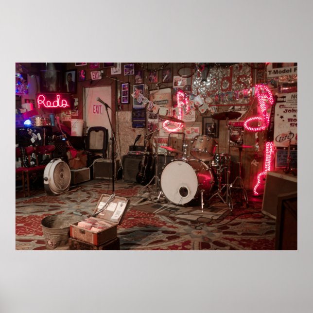 Poster Début De La Nuit À L'Arrondissement Du Juke (Devant)