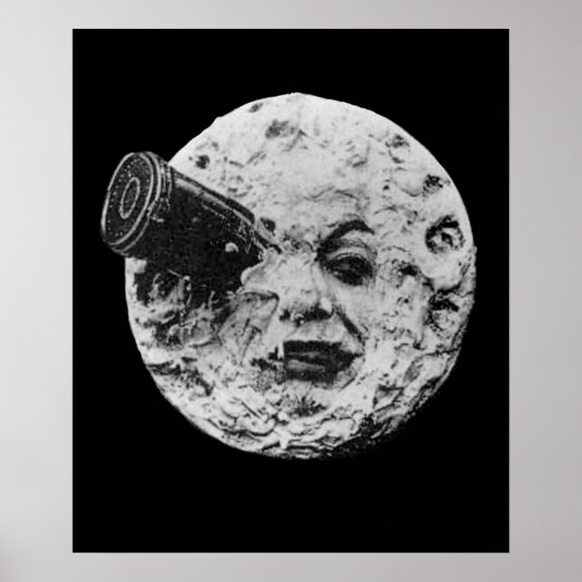 Poster DÉBUT DU CINÉMA Un voyage vers la Lune Par Georges (Devant)