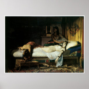 Poster Décès de Cléopâtre, 1874 Jean-André Rixens