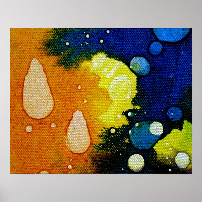 Poster Décès Polychromoptique par Michael Moffa (Devant)