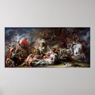 Poster Décès sur un cheval pâle