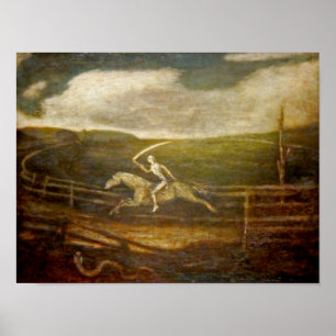 Poster Décès sur un cheval pâle [La piste de course] par 