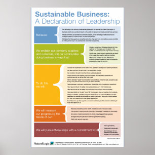 Poster Déclaration de la direction