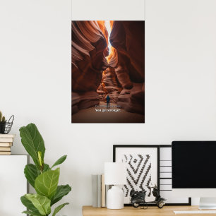 Poster Déclaration de motivation Slot Canyon