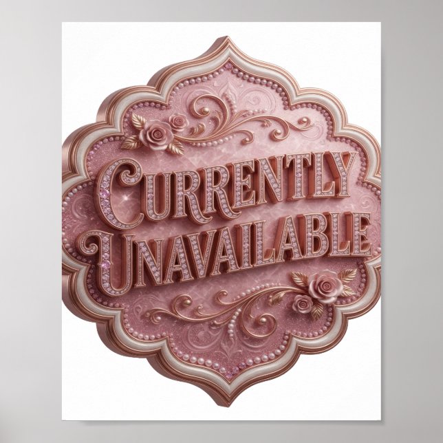 Poster Déclaration Rose ACTUELLEMENT INDISPONIBLE (Devant)