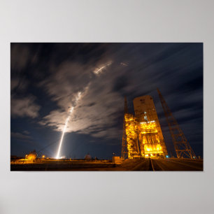 Poster Décollage de cargo de Cygnus, sur la mission à