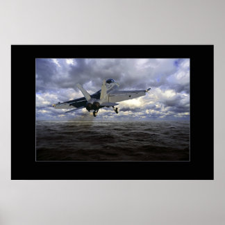 Poster décollage FA-18