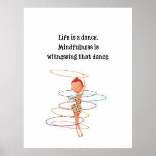 Poster Décor de la salle de l'affiche Art Meditation pour