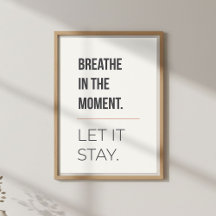 Décor de méditation calme, citation de pleine cons