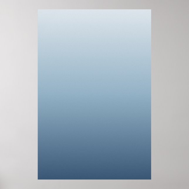 Poster Décor d'impression d'aura ombré moderne (Devant)